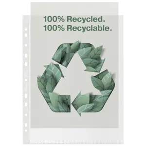 Esselte Buste perforate riciclate A4 MAXI Premium