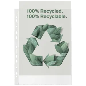 Esselte Buste perforate riciclate A4